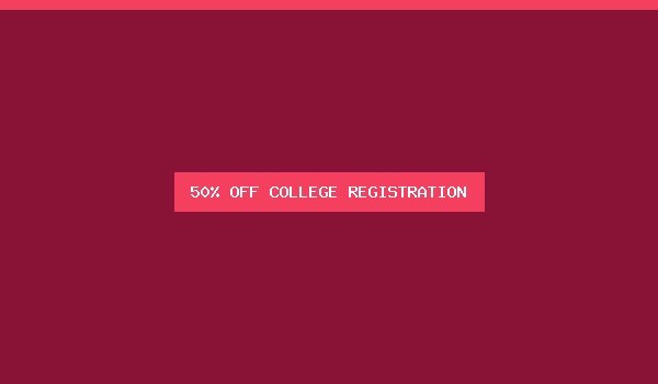 50% Off Medical / Engineering College Registration